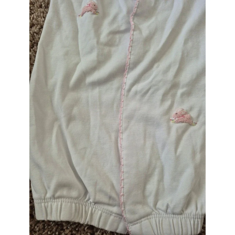 Mudpie bunny gown size 0-3 months 100% cotton